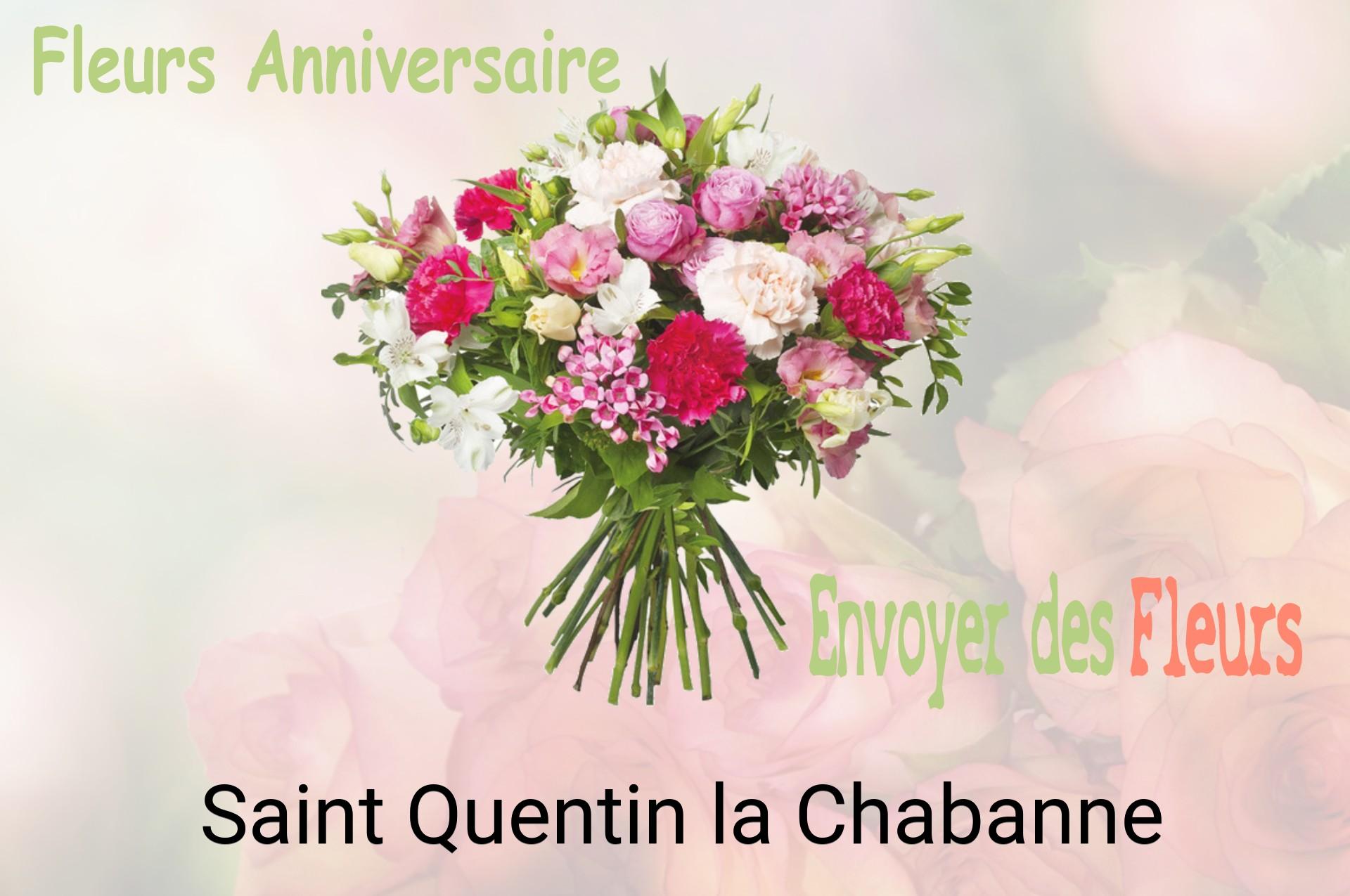 Bouquet de fleurs d’anniversaire livré à Saint-Quentin-la-Chabanne