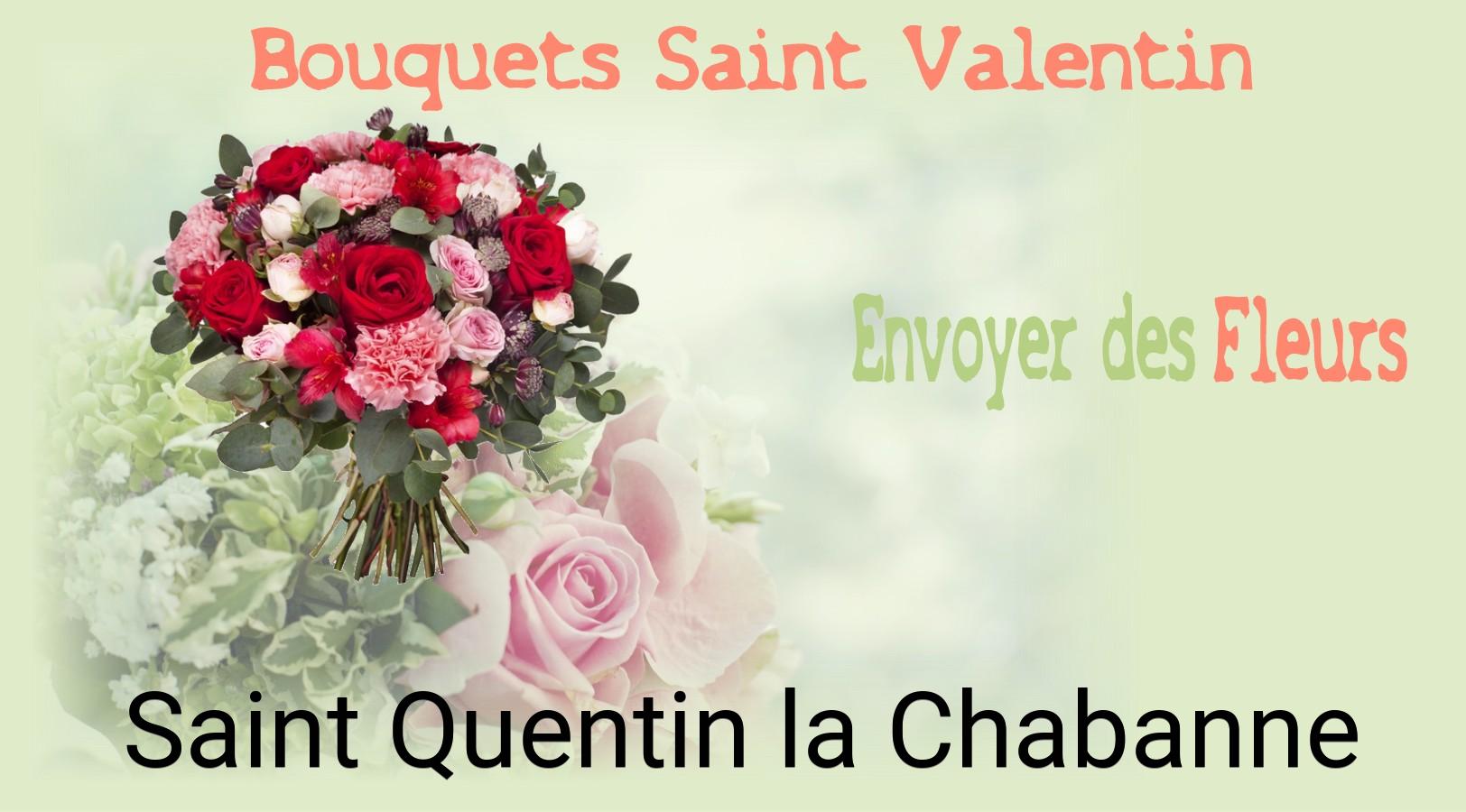 Roses de Saint-Valentin livrées à Saint-Quentin-la-Chabanne